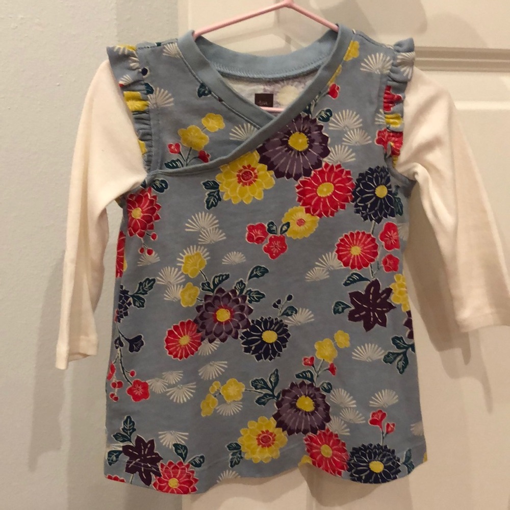 Tea collection dress and leggings